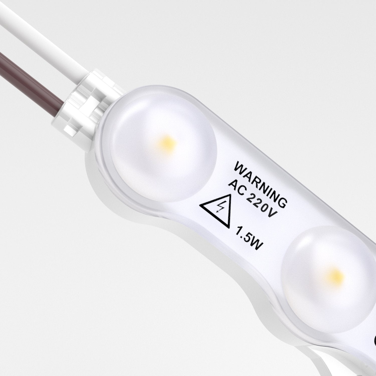  AC 230V 1.5W 3 LED Signage Module – 2835 SMD, IP67 Waterproof
