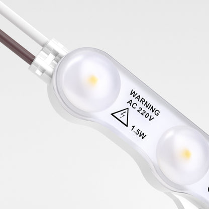  AC 230V 1.5W 3 LED Signage Module – 2835 SMD, IP67 Waterproof