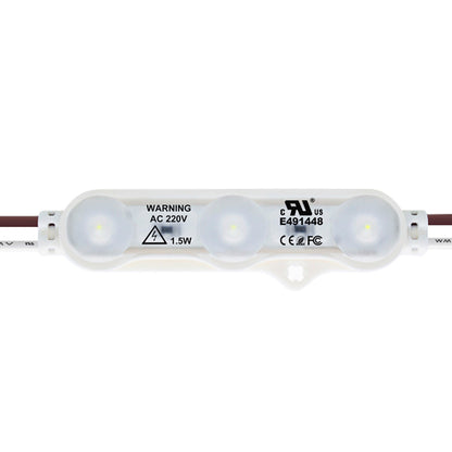  AC 230V 1.5W 3 LED Signage Module – 2835 SMD, IP67 Waterproof