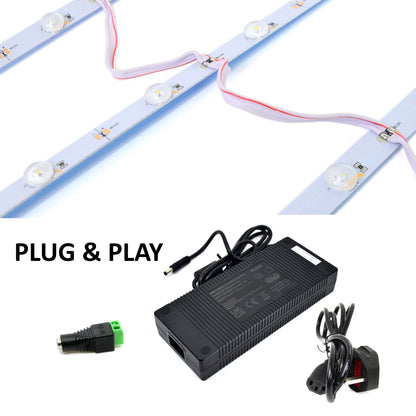 DC 24V 3030 LED Sign Board Light Bar Ladder Backlight (10pcs)