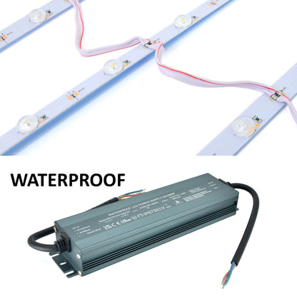  DC 24V 3030 LED Sign Board Light Bar Ladder Backlight (10pcs)