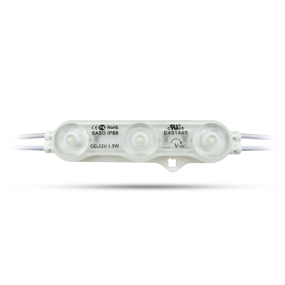  2835 1.5W 3 LED Injection Module – 12V Cool White, IP67 For Signage