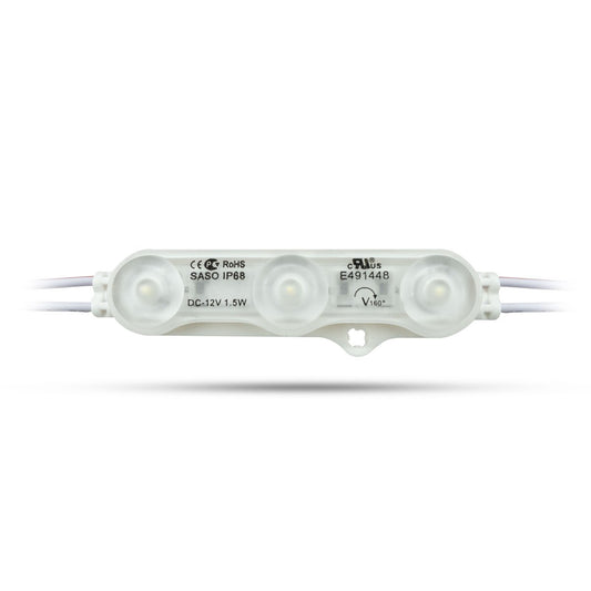  2835 1.5W 3 LED Injection Module – 12V Cool White, IP67 For Signage