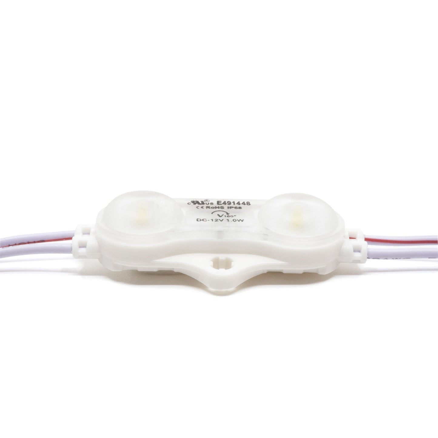  2835 1W 2 LED Injection Module – 12V Cool White, IP67 For Signage