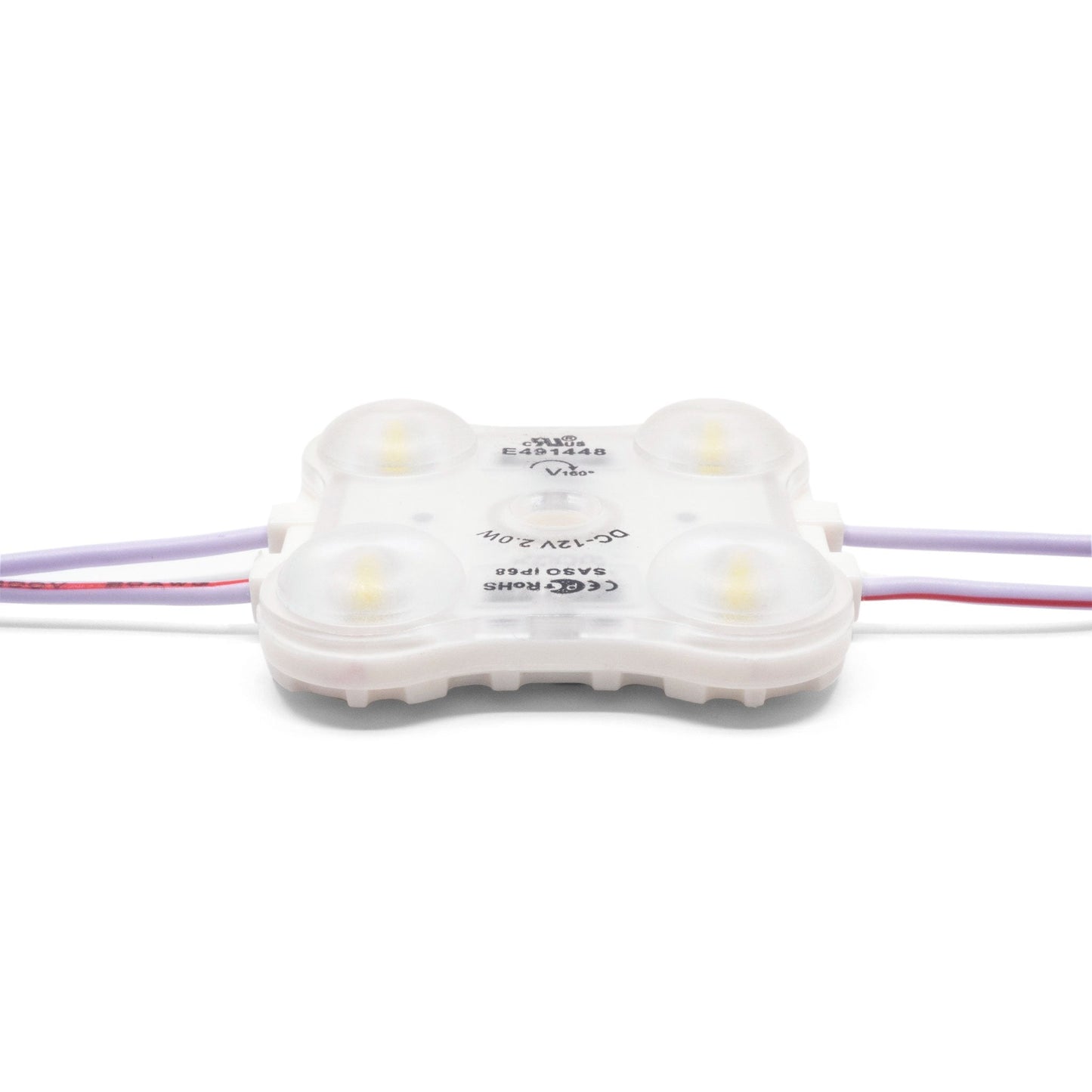  2835 2W 4 LED Injection Module – 12V Cool White, IP67 For Signage