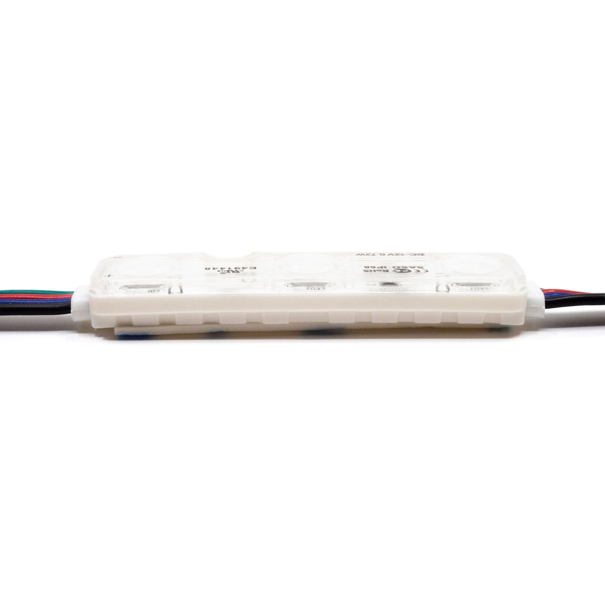  5050 0.72W 3 LED Injection Module – 12V RGB, IP67 For Signage
