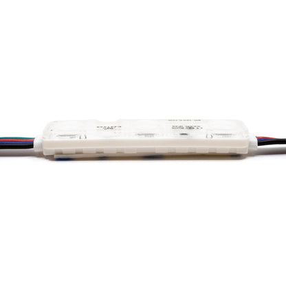  5050 0.72W 3 LED Injection Module – 12V RGB, IP67 For Signage