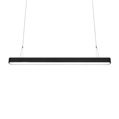  Black LED Rectangular Pendant Light 3CCT