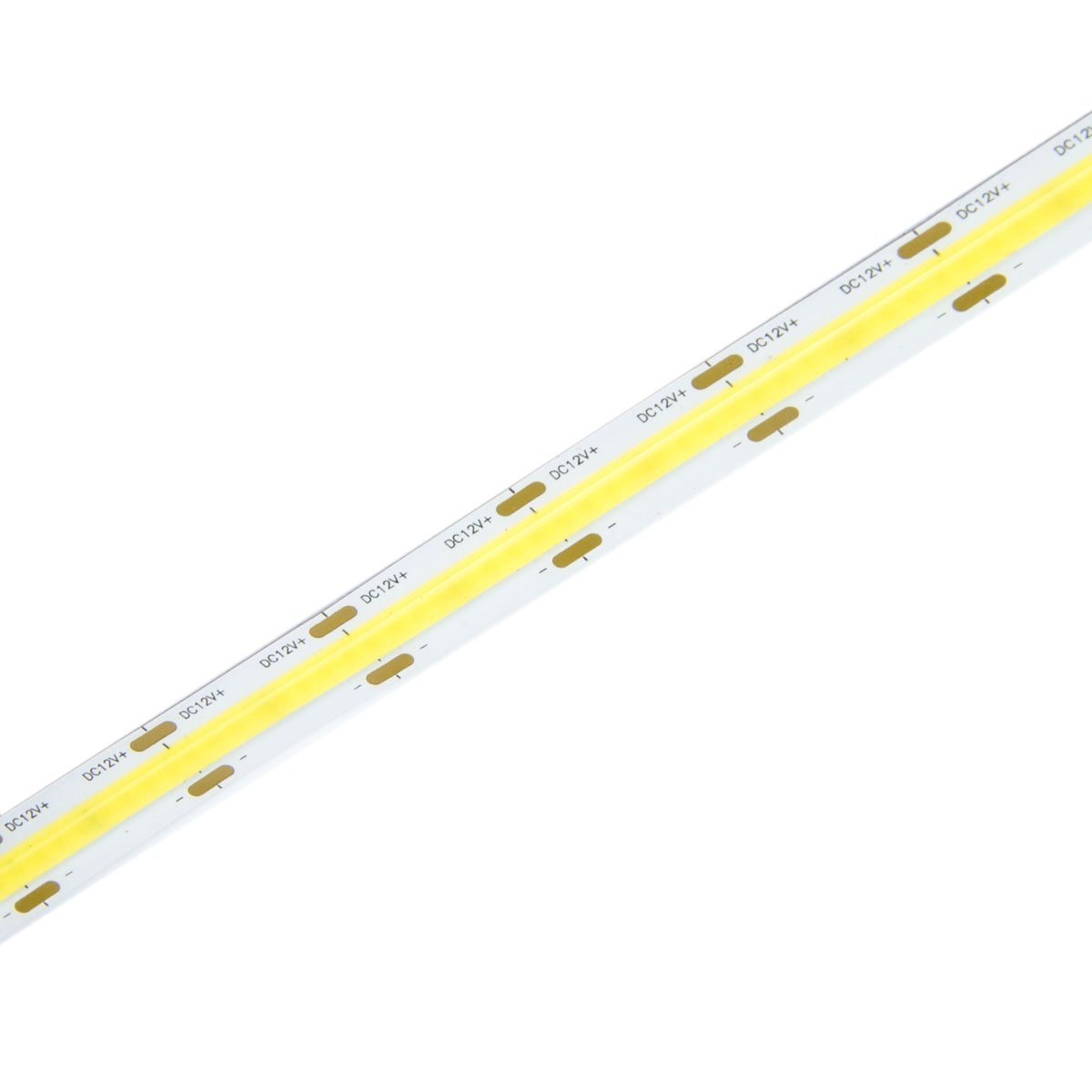  LED COB Strip Light, Seamless, 5M Reel, IP20, 12V, 10mm Wide