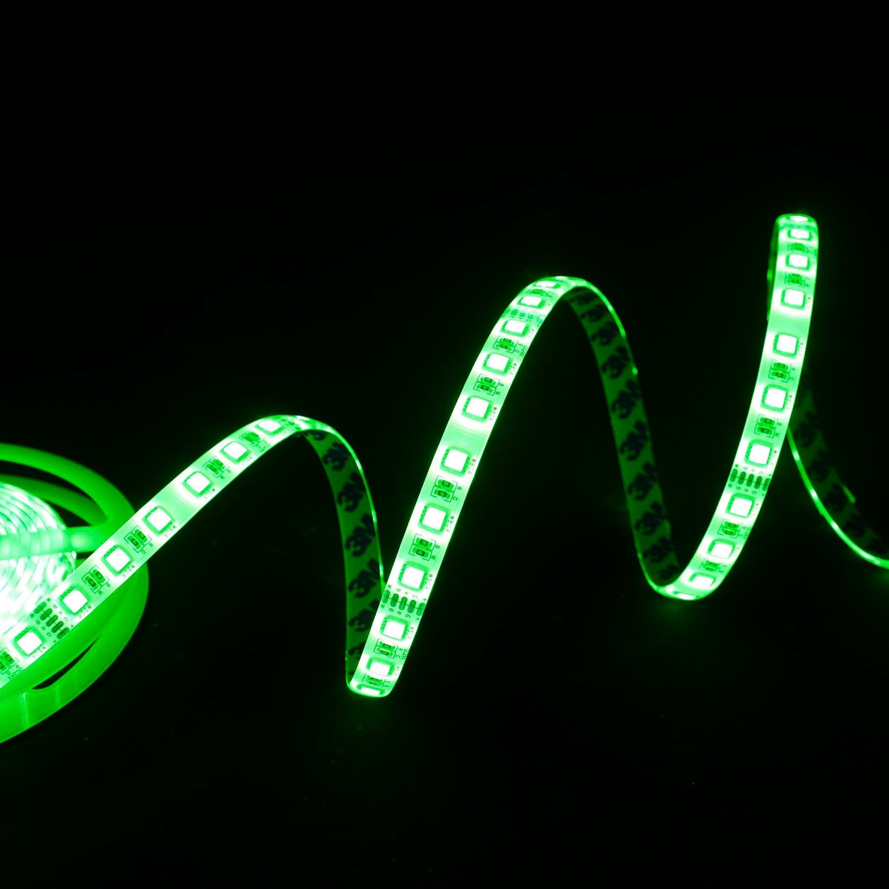  LED 5050 Strip Light, 5M Reel, IP44, 24V, 60 LEDs/M, RGB+White