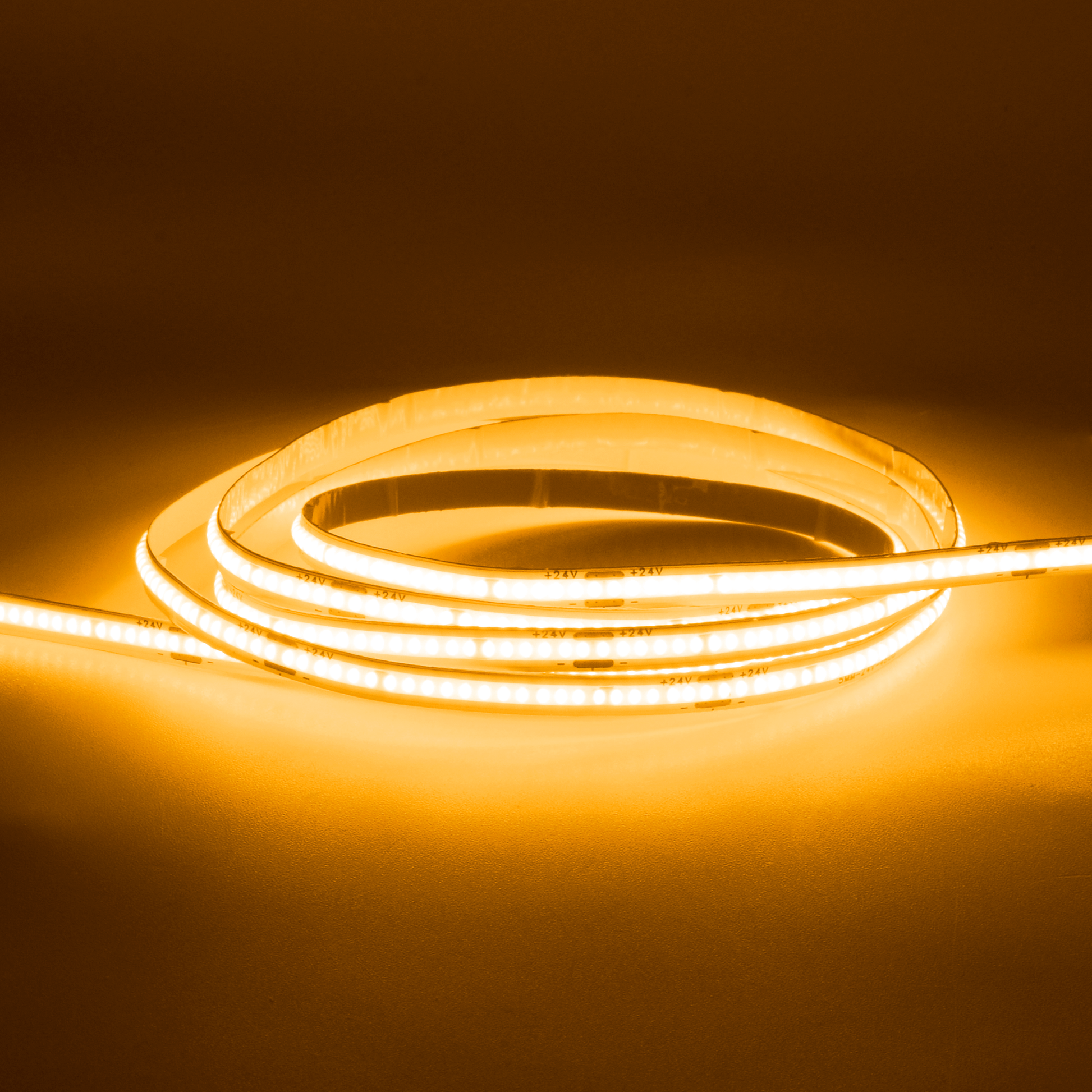  LED COB Strip Light, Seamless, 5M Reel, IP20, 24V, 5mm Wide