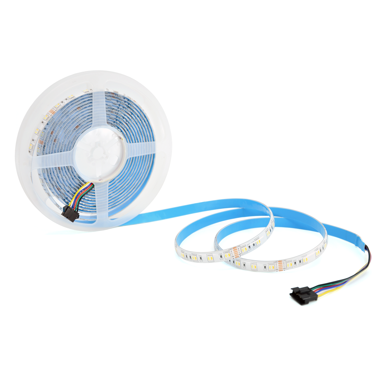  LED 5050 Strip Light, 5M Reel, IP44, 24V, 60 LEDs/M, RGB+CCT