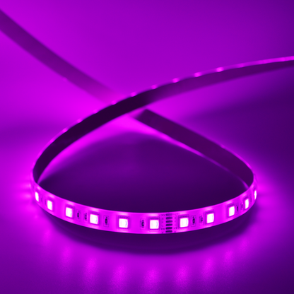  LED 5050 Strip Light, 5M Reel, IP44, 24V, 60 LEDs/M, RGB+CCT