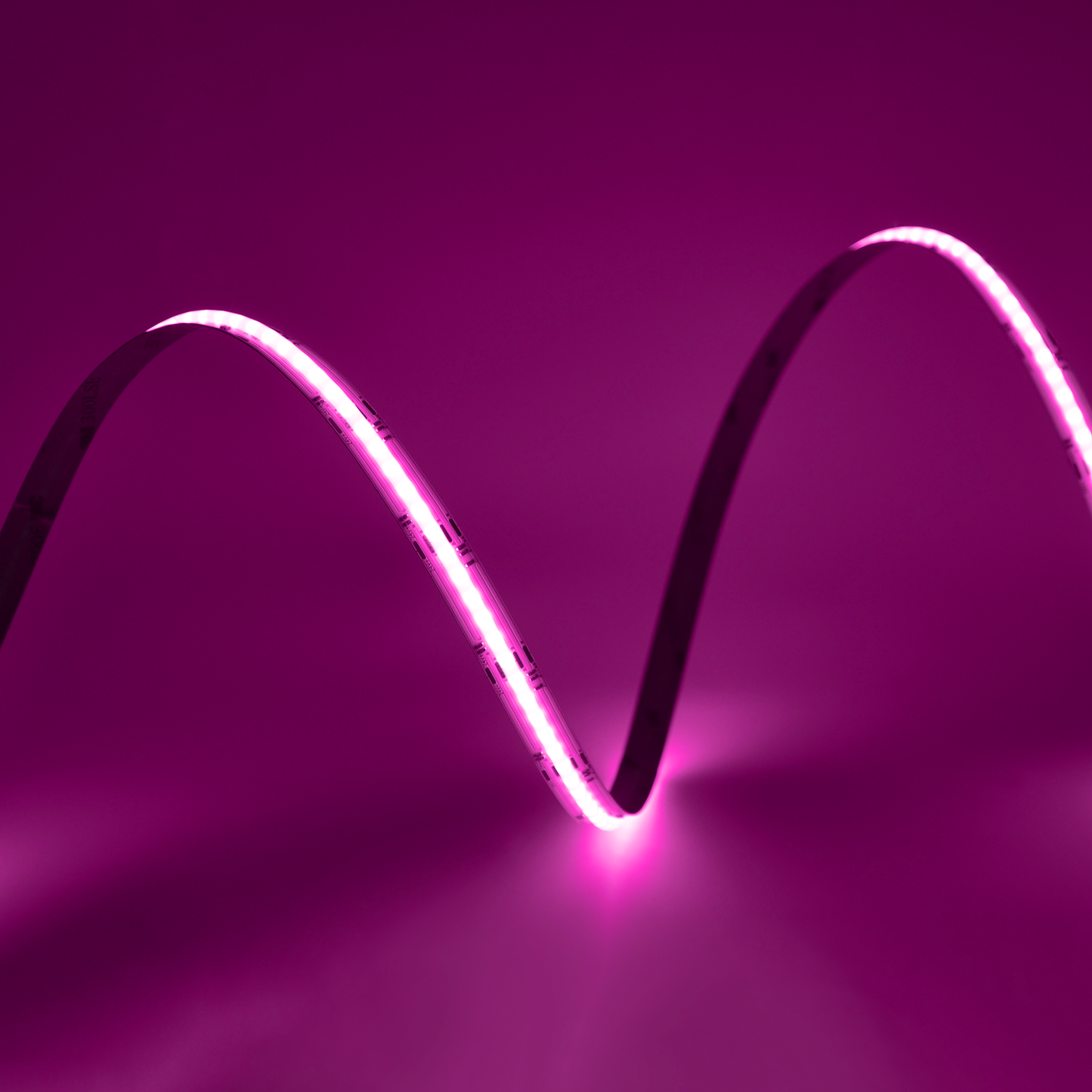  LED COB Strip Light, Seamless, 5M Reel, IP20, 24V, 12mm Wide, RGB+CCT