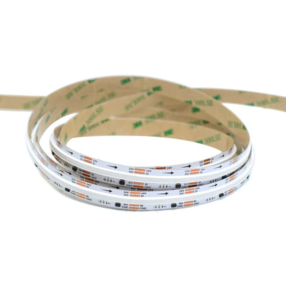  WS2811 SPI COB RGB LED Strip Light 24V – 5M Digital Addressable, IP20