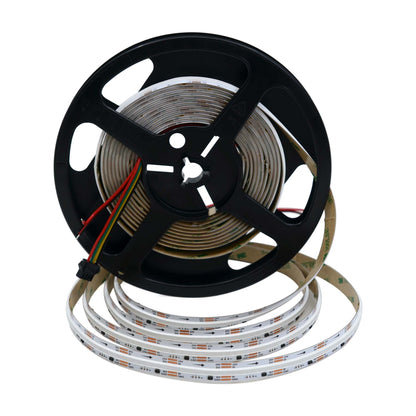  WS2811 SPI COB RGB LED Strip Light 24V – 5M Digital Addressable, IP20