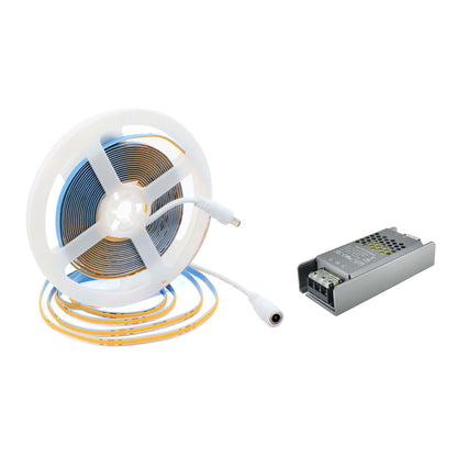  LED COB Strip Light, Seamless, 5M Reel, IP20, 24V, 5mm Wide