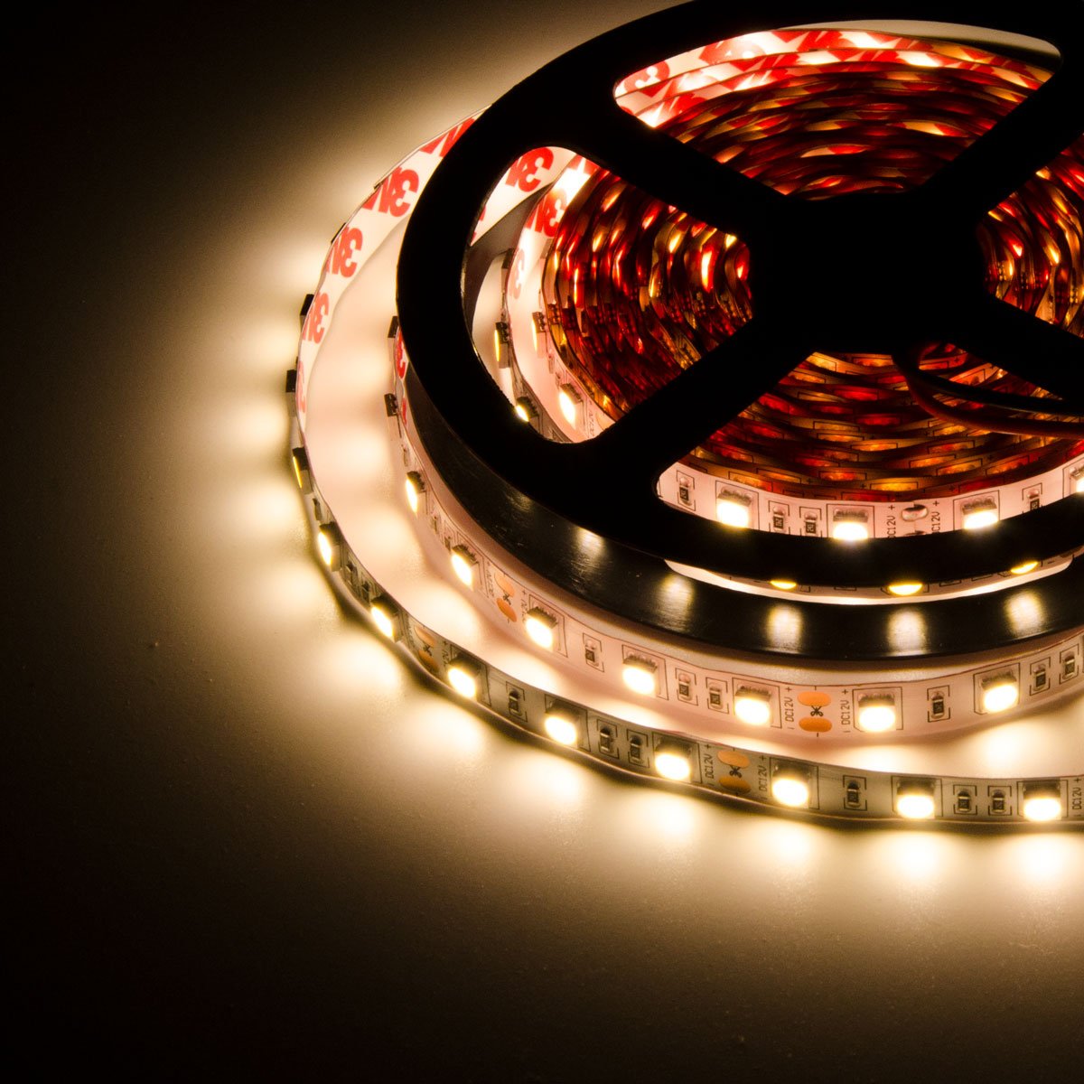  LED 5050 Strip Light, 5M Reel, IP20, 12V, 60 LEDs/M