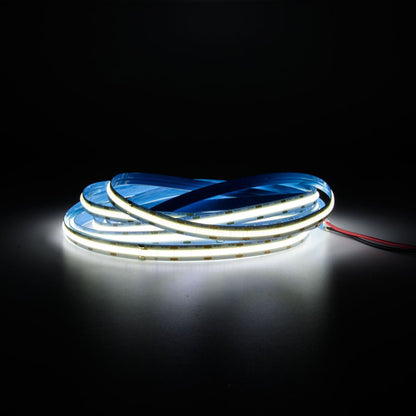  LED COB Strip Light, Seamless, 5M Reel, IP20, 12V, 10mm Wide