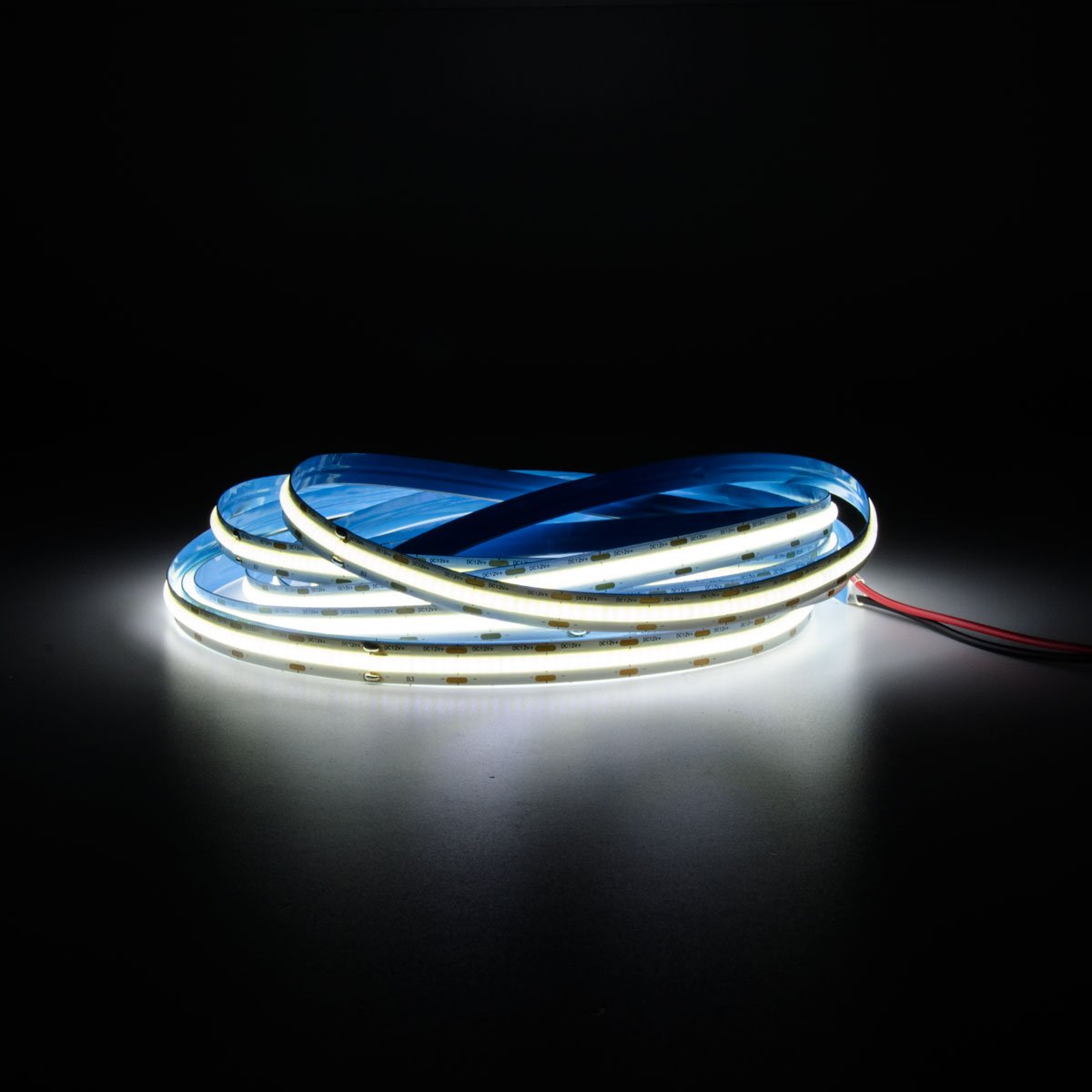  LED COB Strip Light, Seamless, 5M Reel, IP20, 24V, 10mm Wide