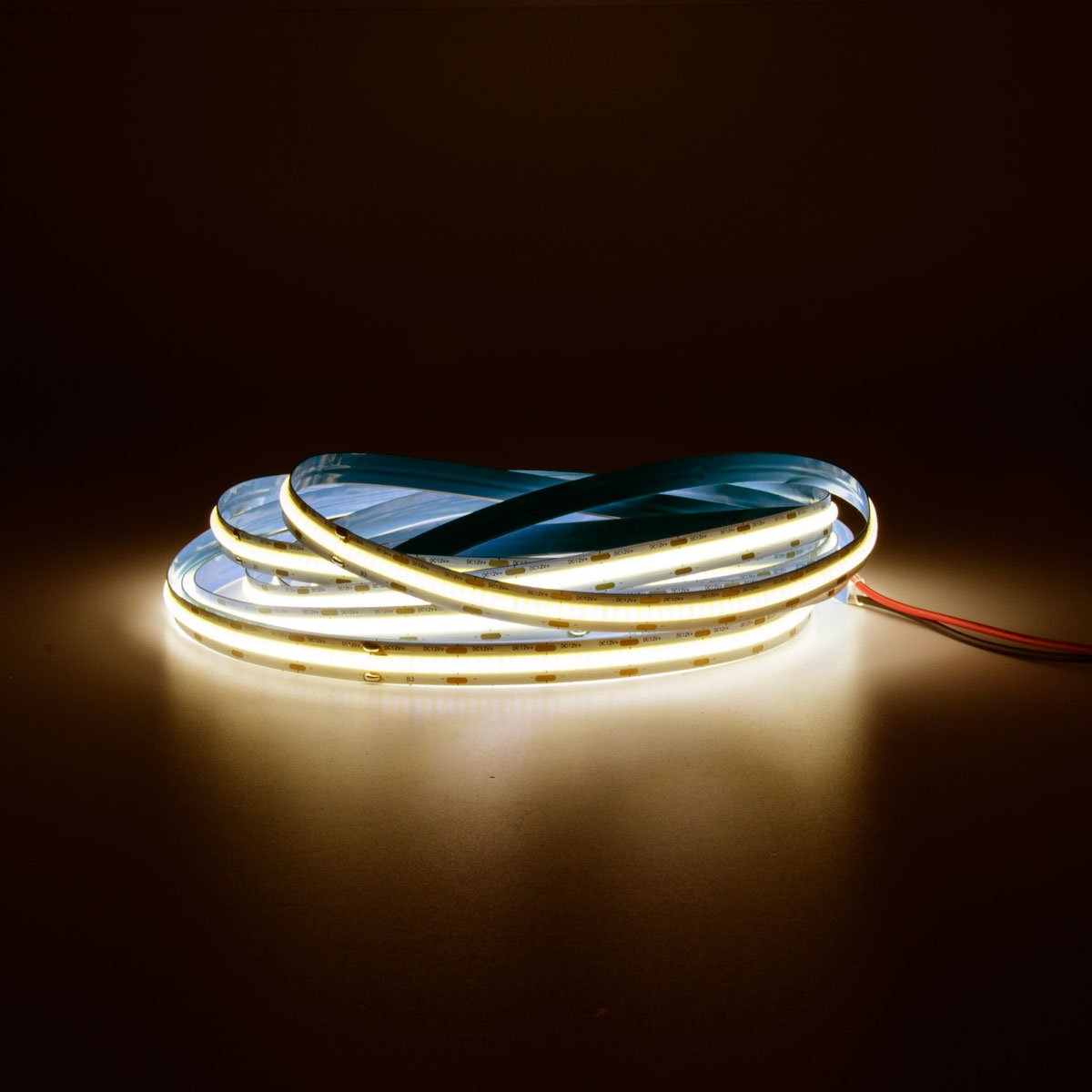  LED COB Strip Light, Seamless, 5M Reel, IP20, 24V, 10mm Wide