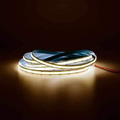  LED COB Strip Light, Seamless, 5M Reel, IP20, 24V, 10mm Wide
