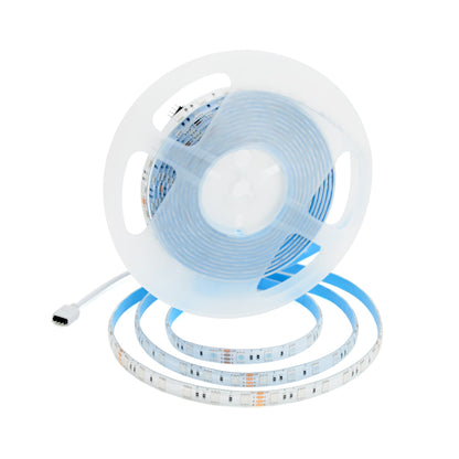  LED 5050 Strip Light, 5M Reel, IP44, 24V, 60 LEDs/M, RGB