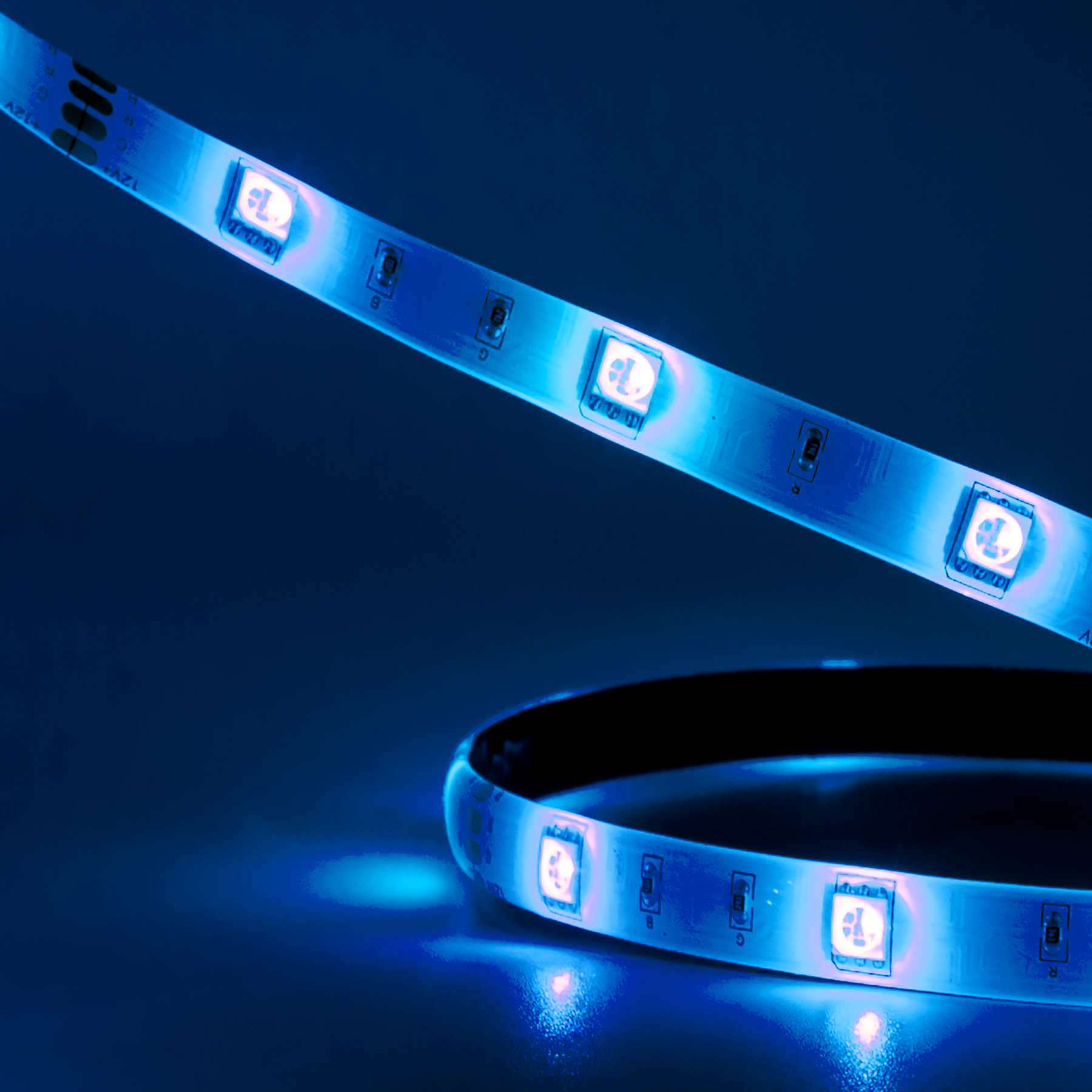  LED 5050 Strip Light, 5M Reel, IP44, 24V, 60 LEDs/M, RGB