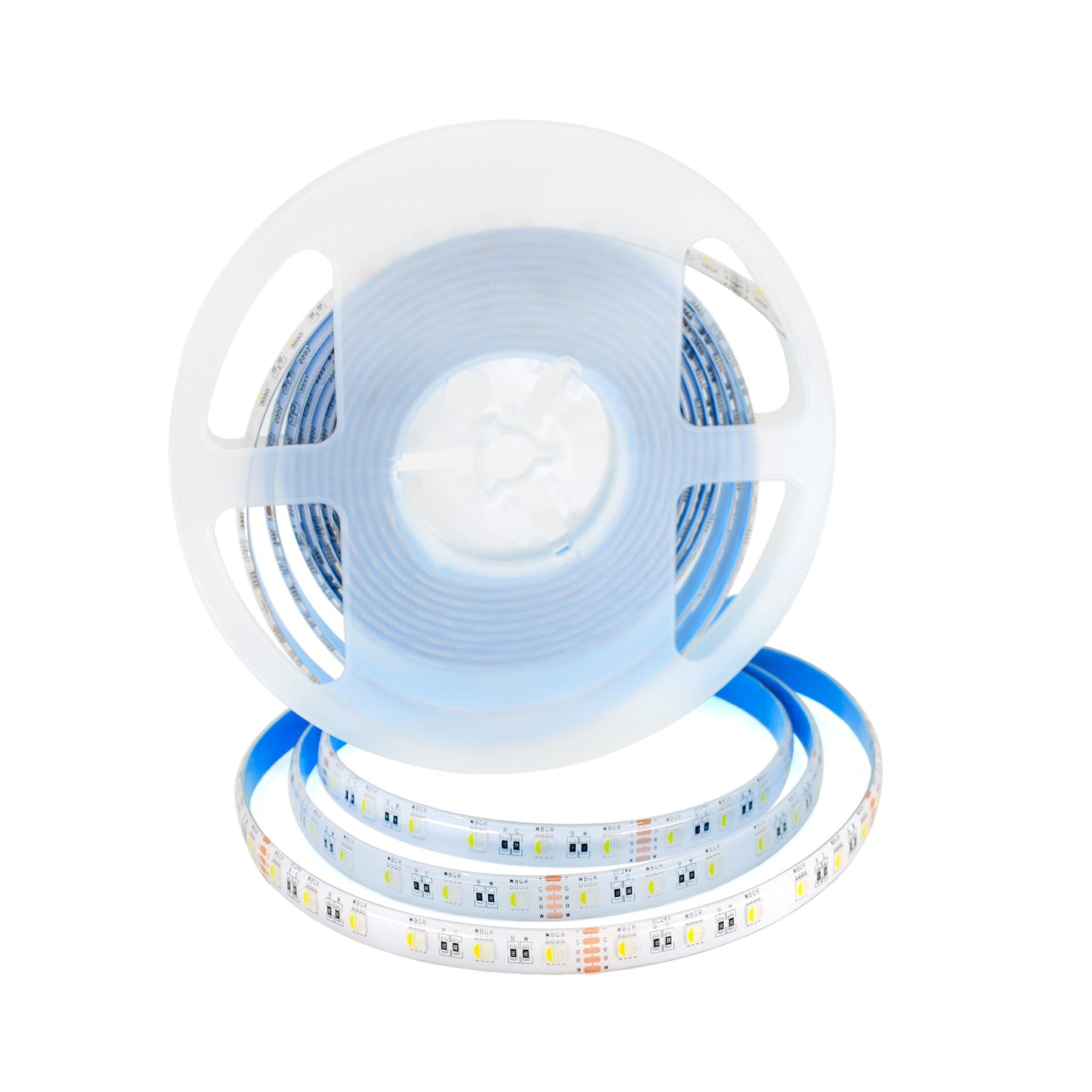  LED 5050 Strip Light, 5M Reel, IP44, 24V, 60 LEDs/M, RGB+White
