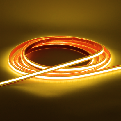 LED COB Strip Light, Seamless, 10M Reel, IP20/IP65, 24V, 1cm/Cut