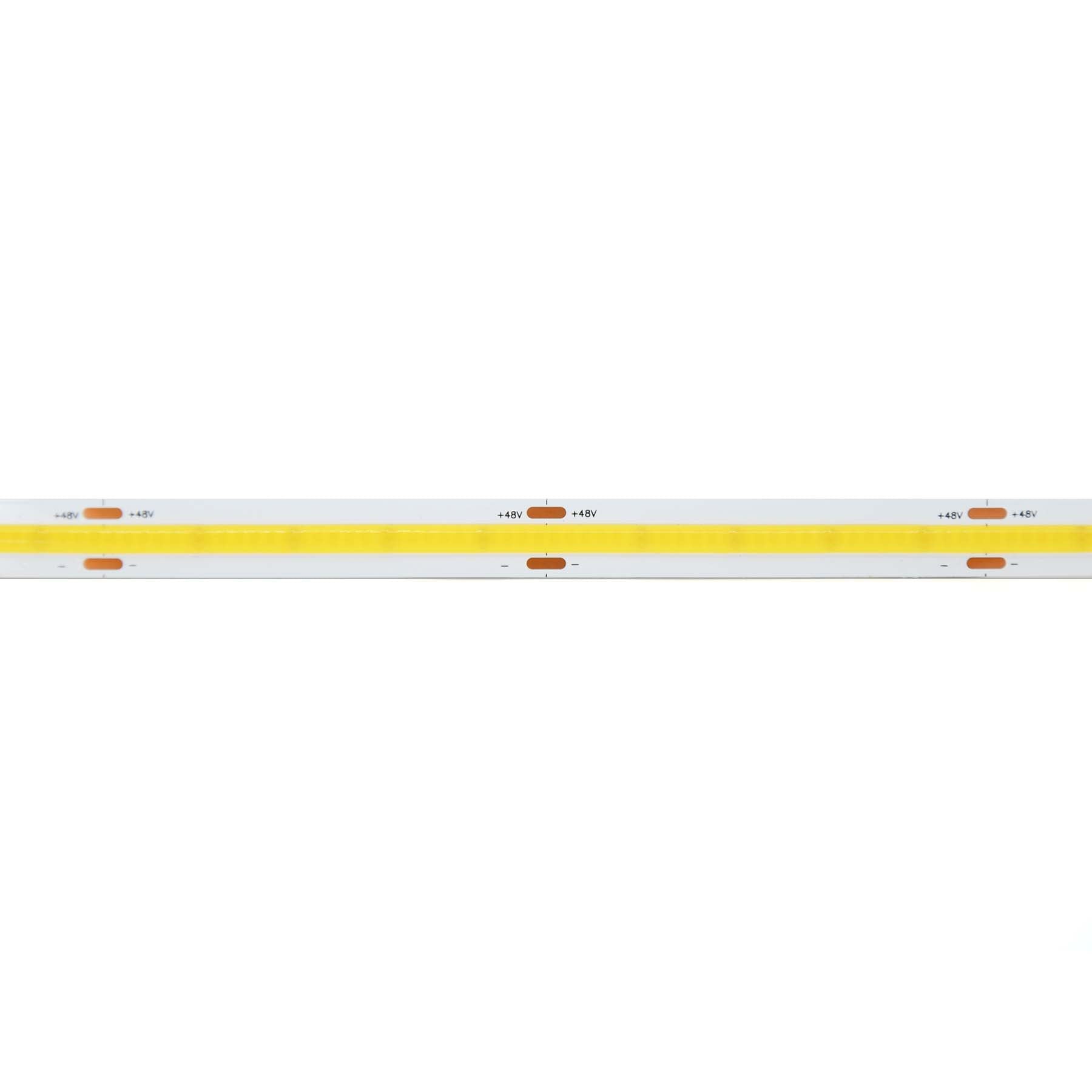  LED COB Strip Light, Seamless, IP20, 48V, 10mm Wide