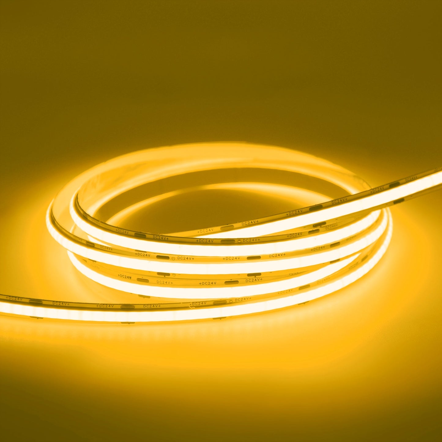  LED COB Strip Light, Seamless, 5M Reel, IP20, 24V, 8mm Wide