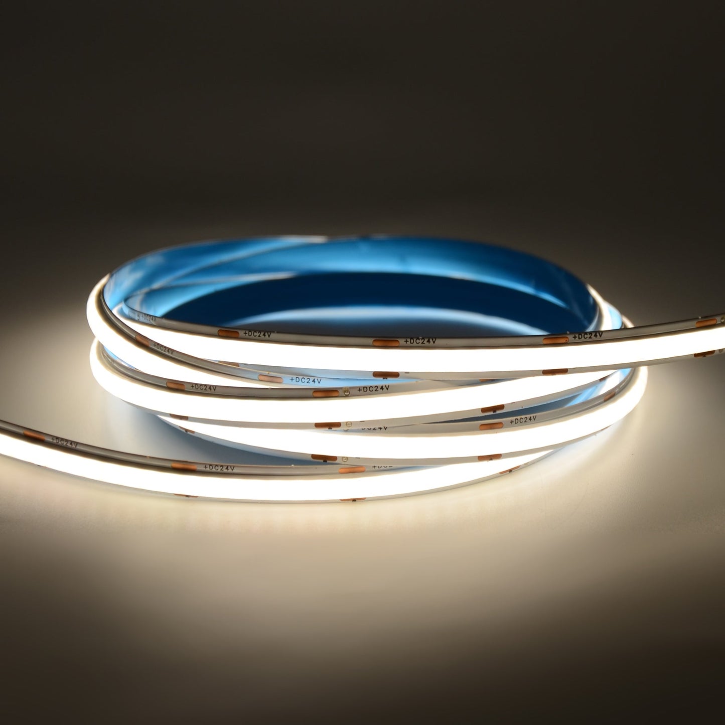  LED COB Strip Light, Seamless, 5M Reel, IP20, 24V, 8mm Wide