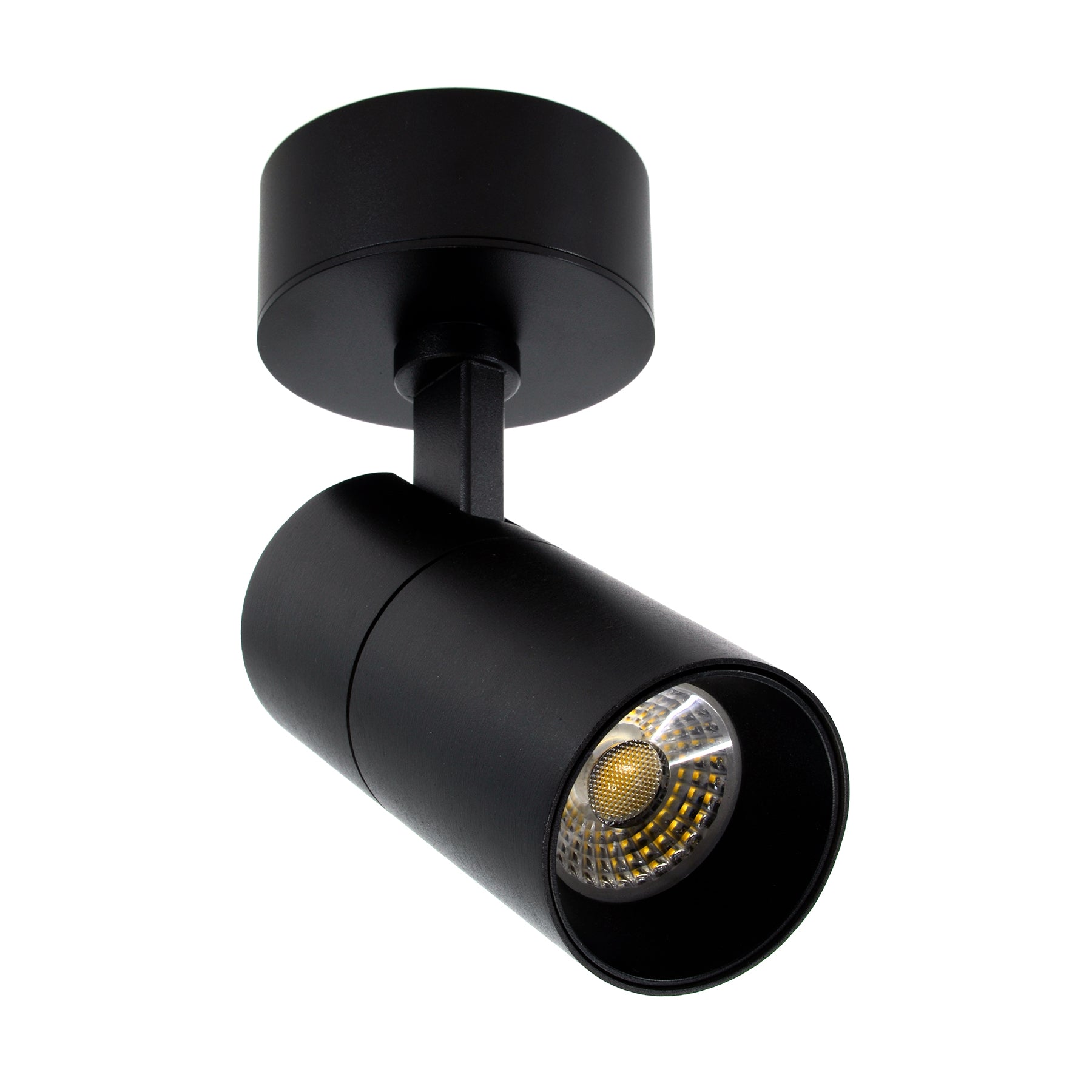  Black Dimmable LED Surface Mounted Spotlight 3CCT