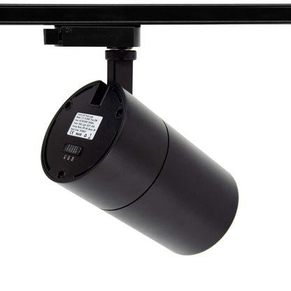  Black Dimmable LED Track Spotlight 3CCT