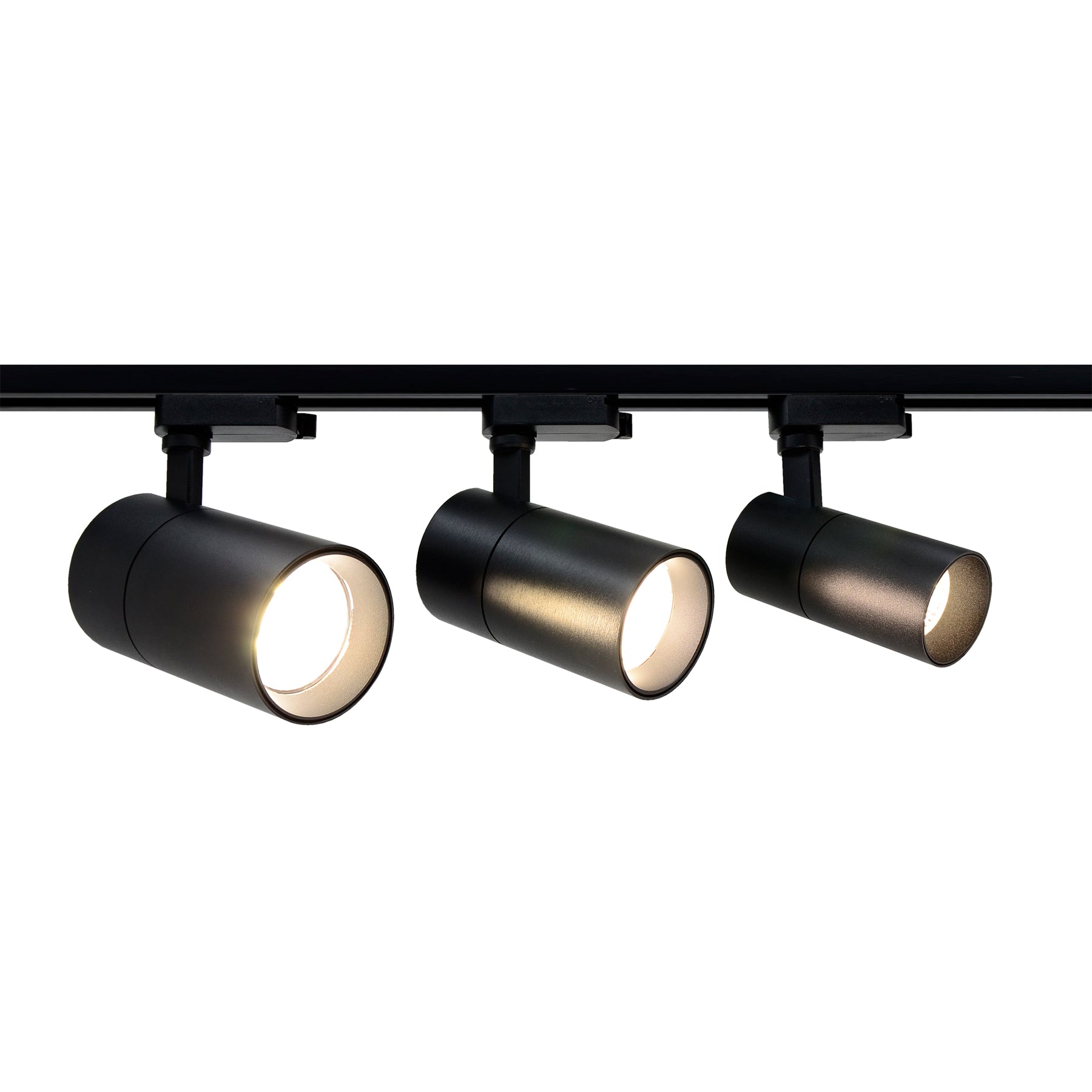  Black Dimmable LED Track Spotlight 3CCT