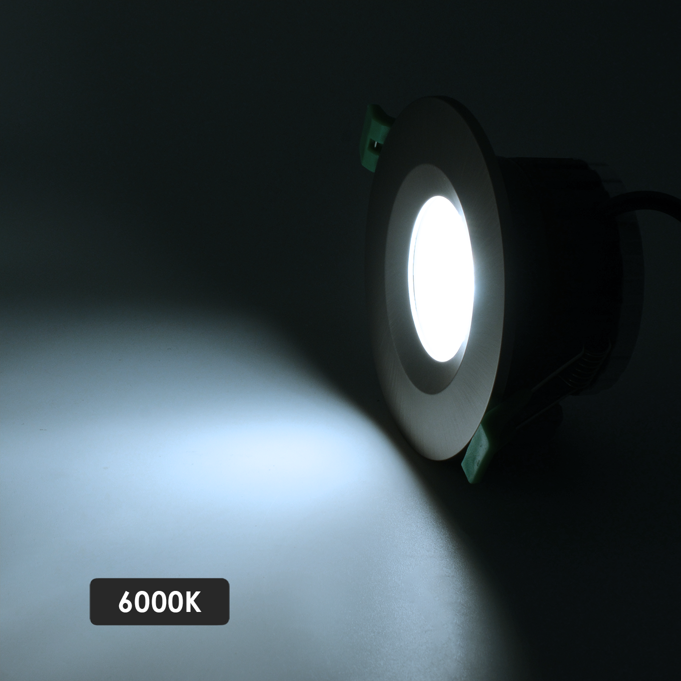  Fire Rated LED Downlight Dimmable Dual Wattage 5W/8W 4CCT