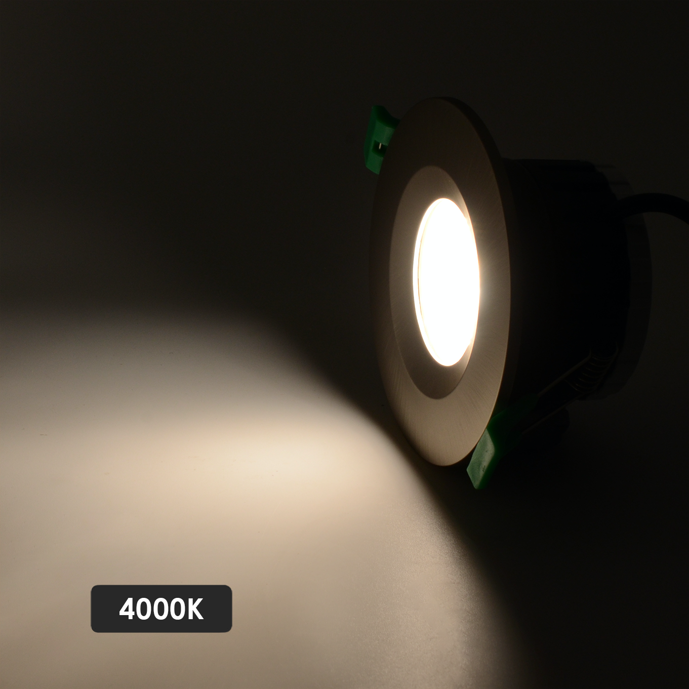 Fire Rated LED Downlight Dimmable Dual Wattage 5W/8W 4CCT