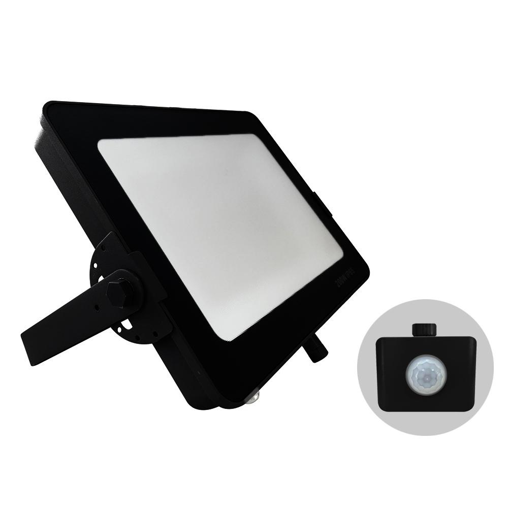  Infinity Black Casing LED Flood Light With PIR Motion Sensor
