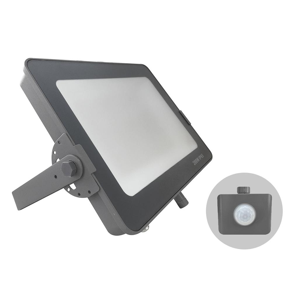  Infinity Grey Casing Tri-Colour LED Flood Light With PIR Motion Sensor