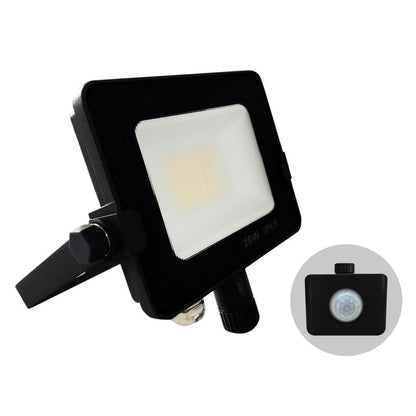 Infinity Black Casing LED Flood Light With PIR Motion Sensor