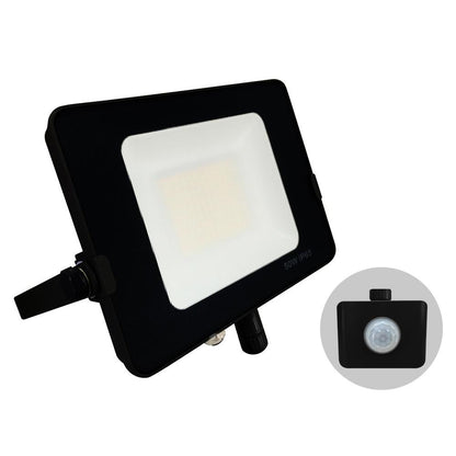  Infinity Black Casing LED Flood Light With PIR Motion Sensor