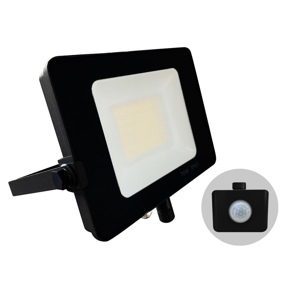  Infinity Black Casing LED Flood Light With PIR Motion Sensor
