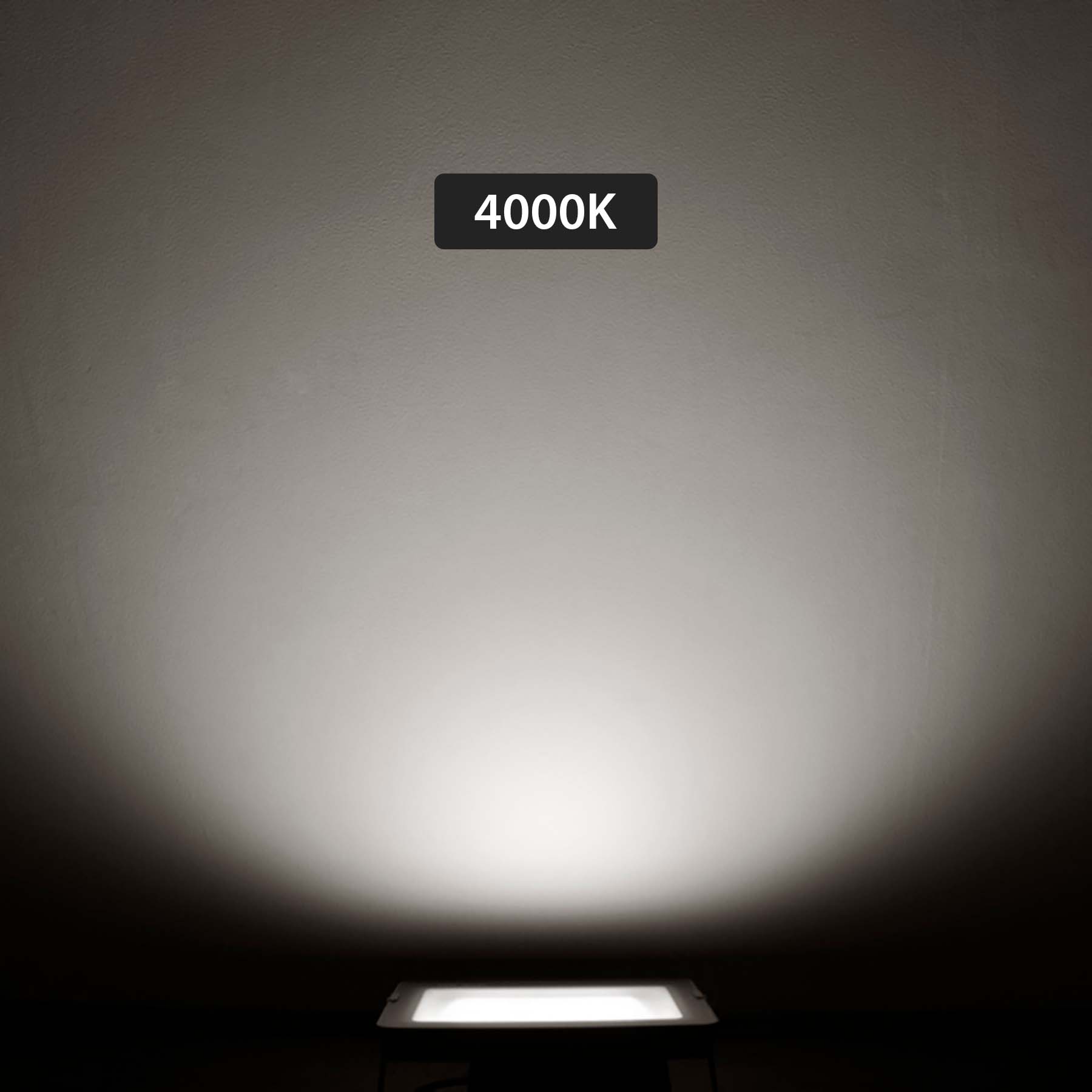  Infinity Grey Casing Tri-Colour LED Flood Light With PIR Motion Sensor