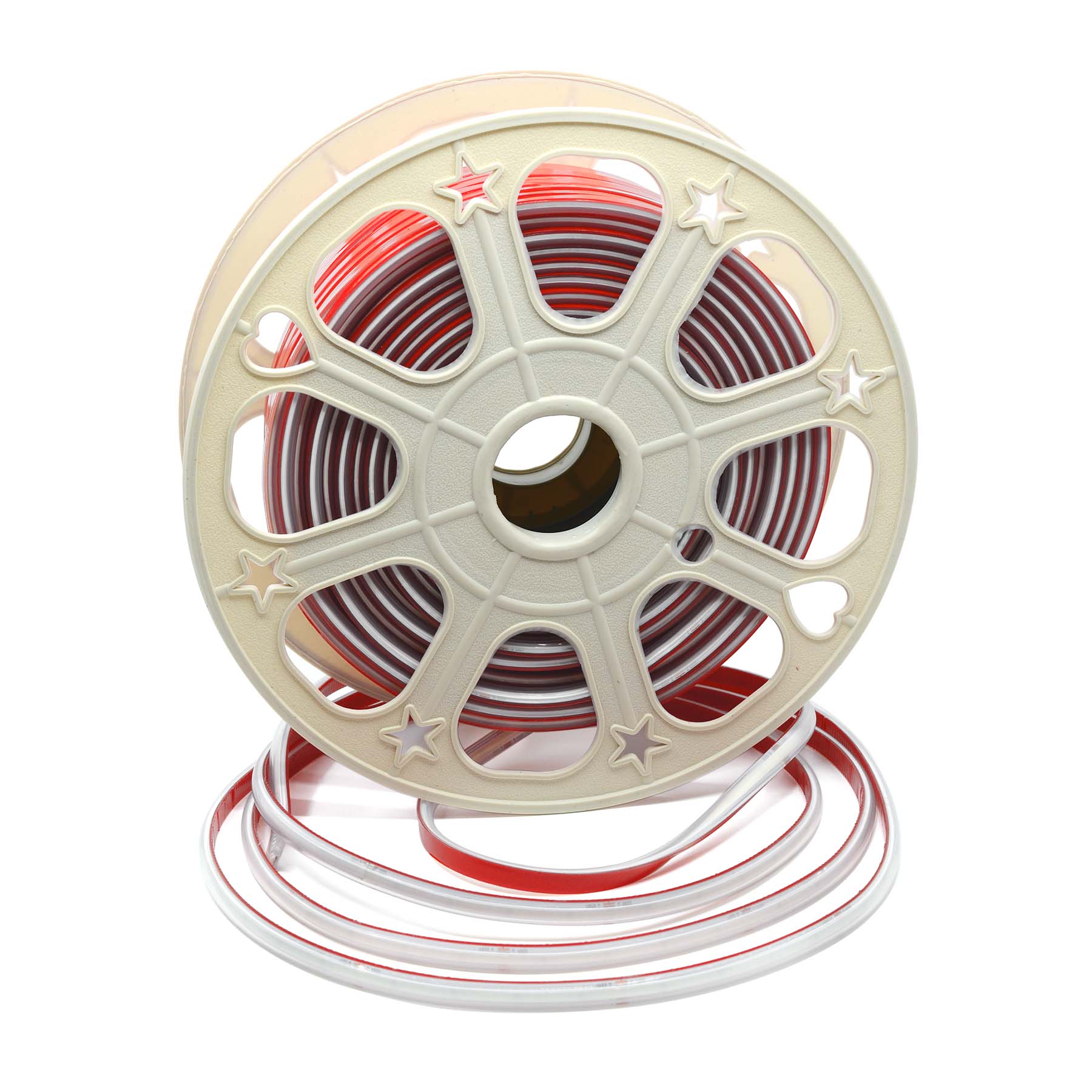  Plug & Play LED COB AC Strip Light, Seamless, IP65, 220V-240V, 10mm Wide, 10cm/Cut