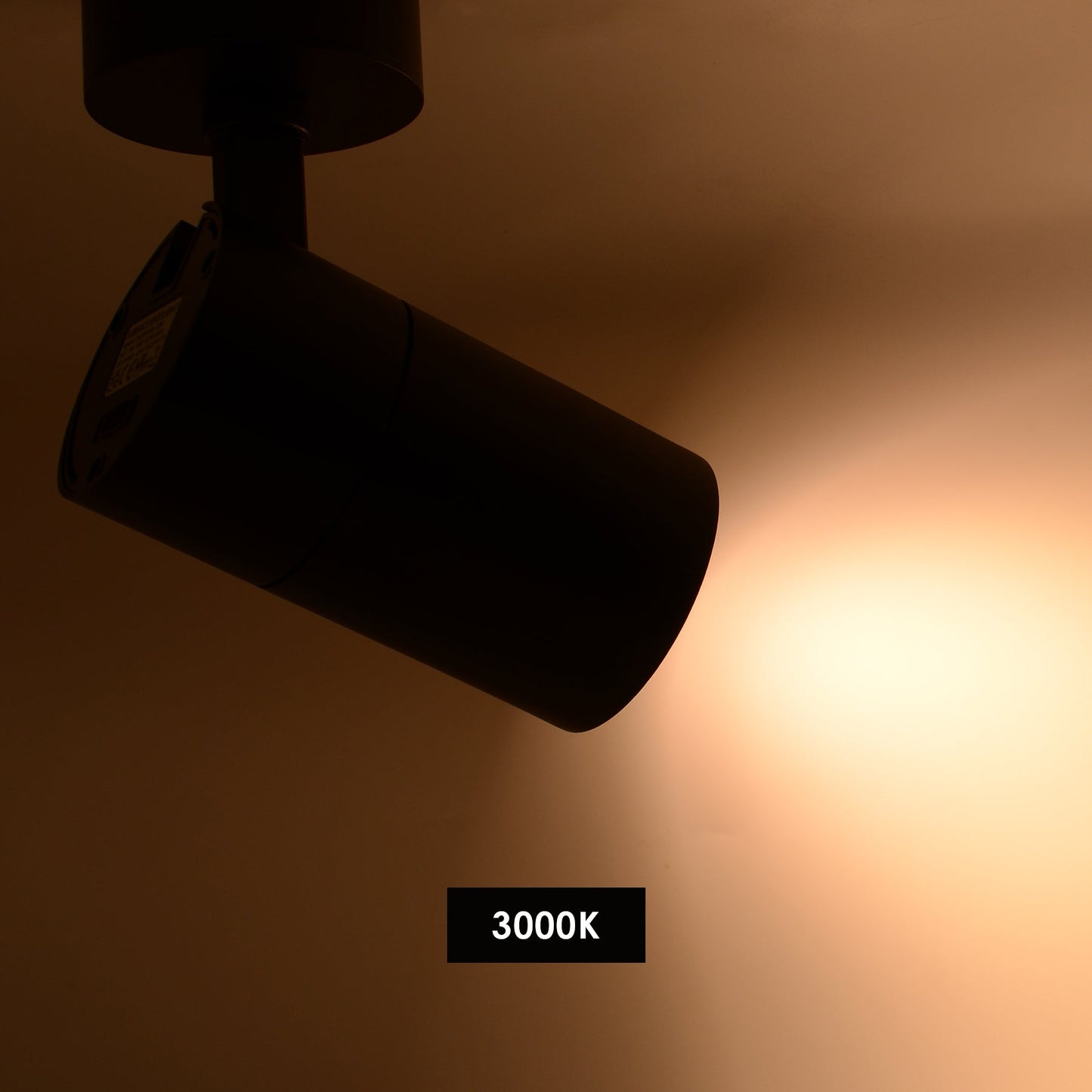  White Dimmable LED Surface Mounted Spotlight 3CCT