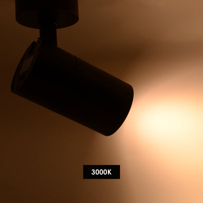  White Dimmable LED Surface Mounted Spotlight 3CCT