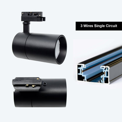  White Dimmable LED Track Spotlight 3CCT
