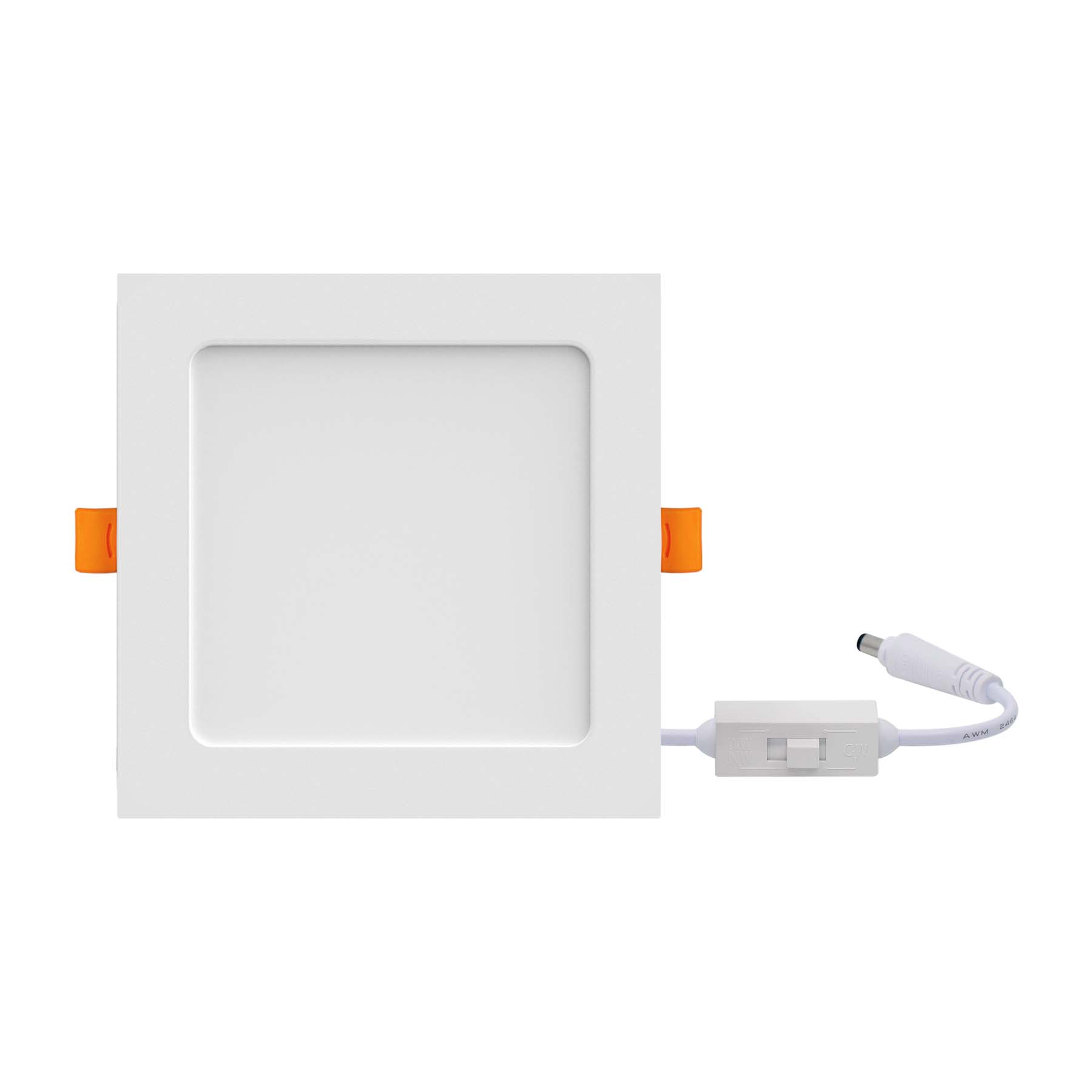  Recessed Square LED Slim Panel Light