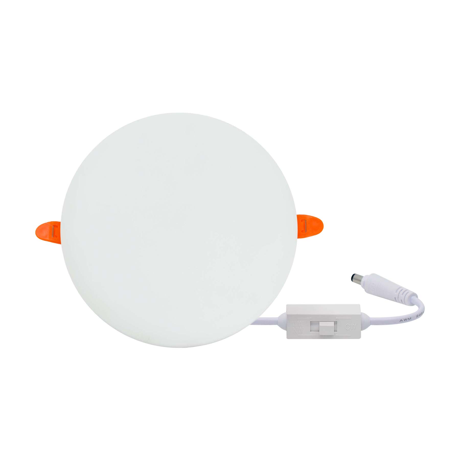  Adjustable Cut-Out Rimless Recessed Round LED Panel Light